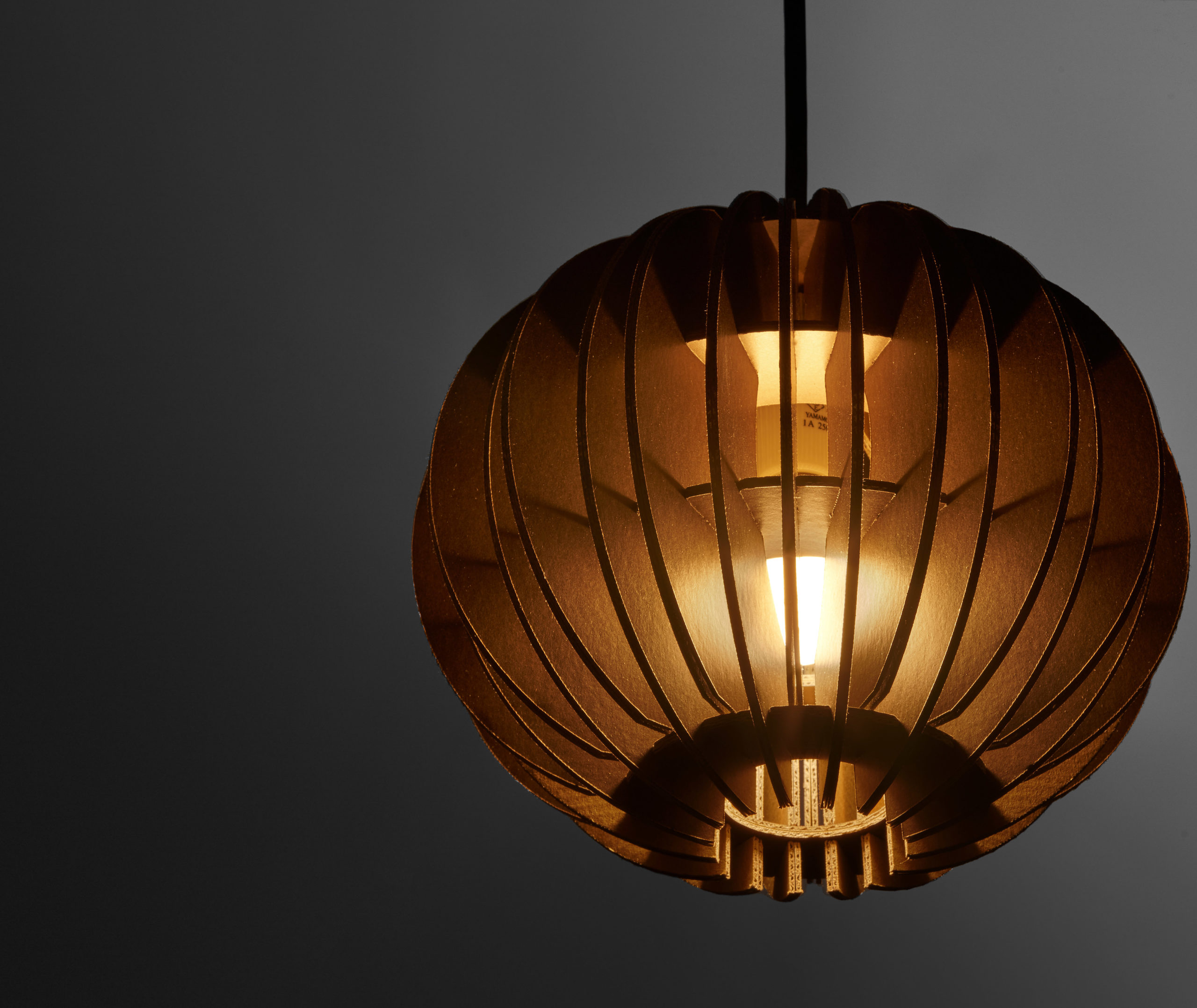 紙ライト / LEDペンダントライト　KA-0008