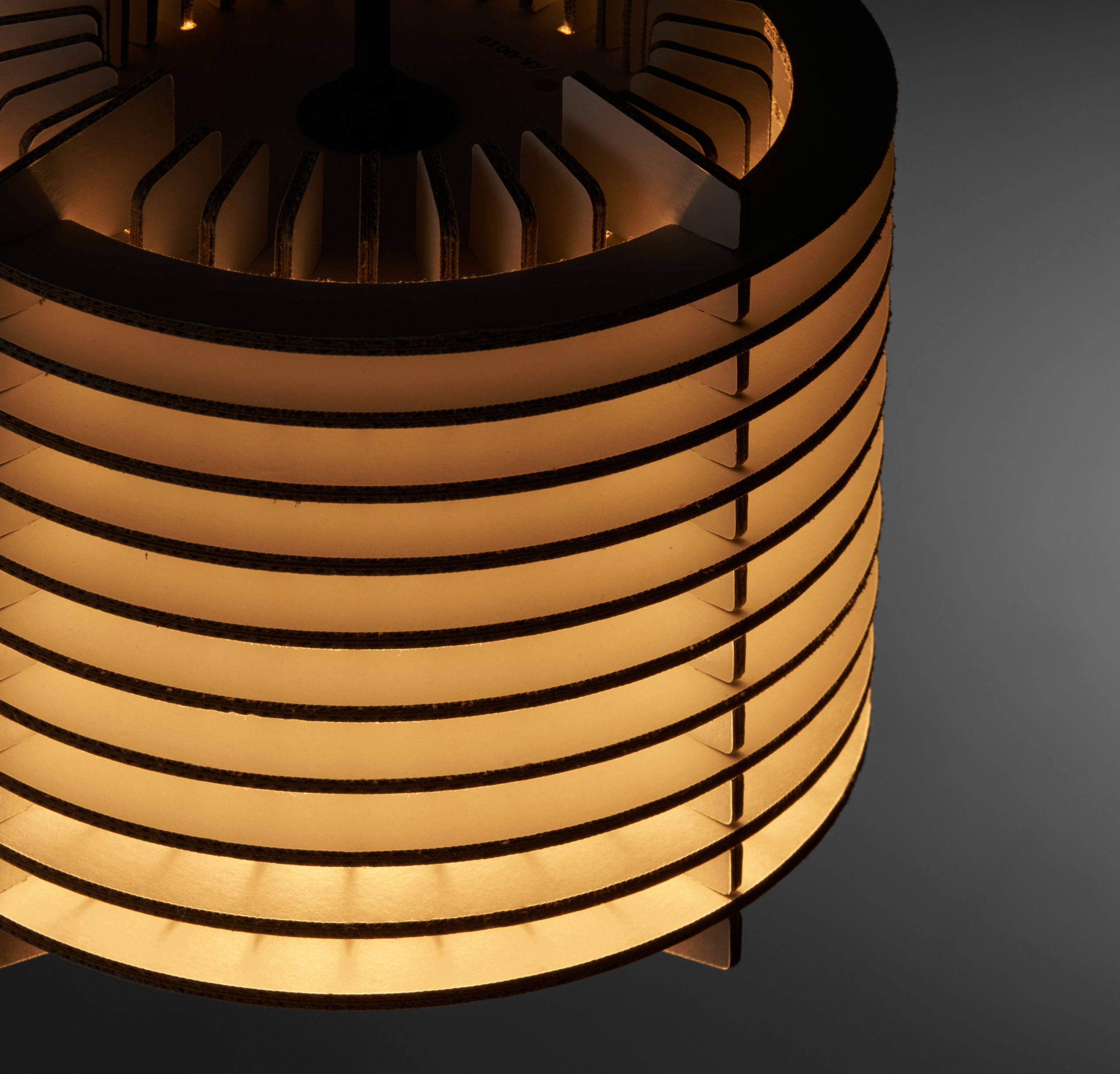 紙ライト / LEDペンダントライト　KA-0014