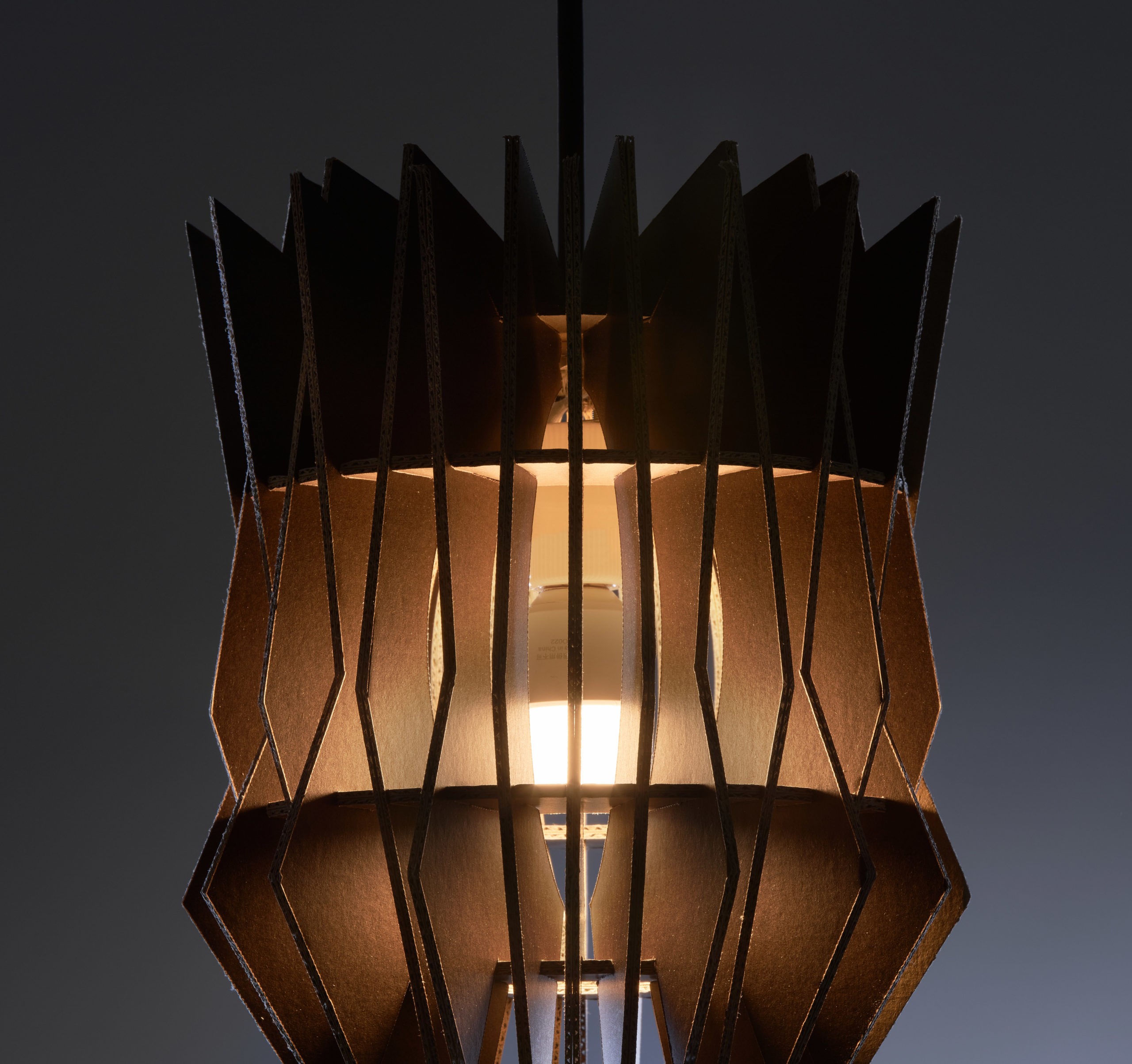 紙ライト / LEDペンダントライト　KA-0018