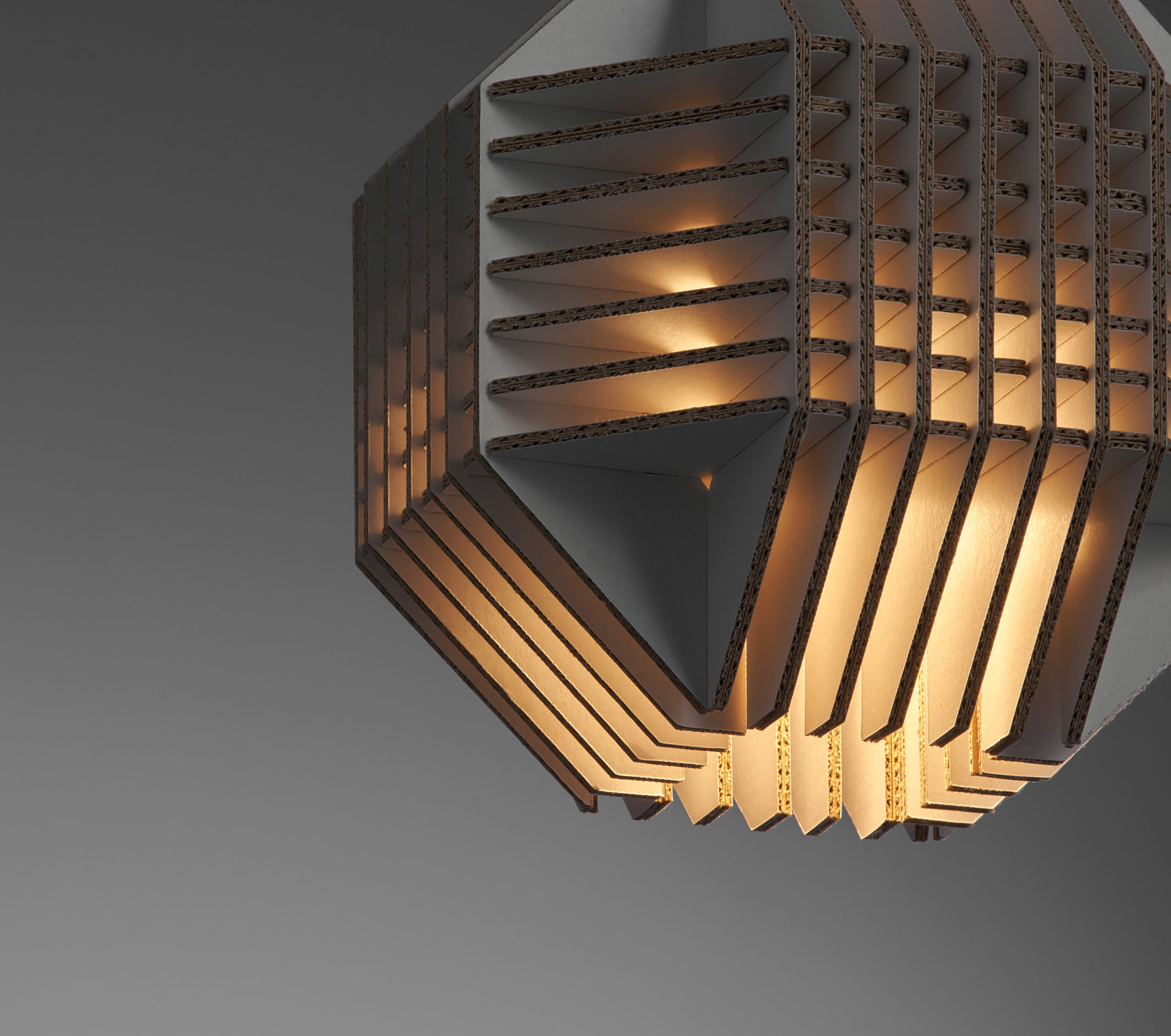 紙ライト / LEDペンダントライト　KA-0025