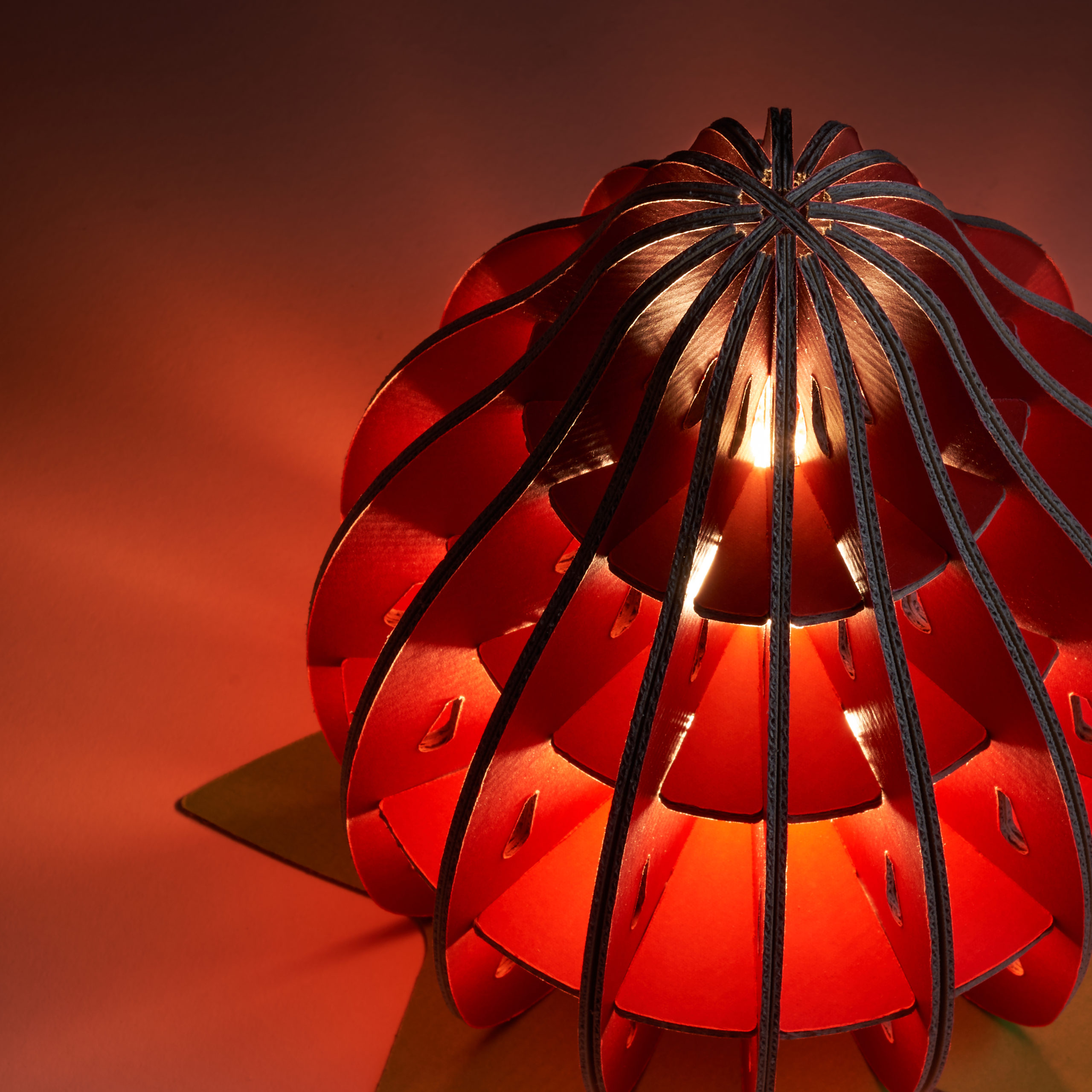 紙ライト / LEDスタンドライト　KA-0045